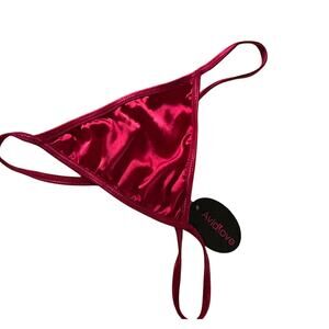Avidlove Red G String Panty size M NWT